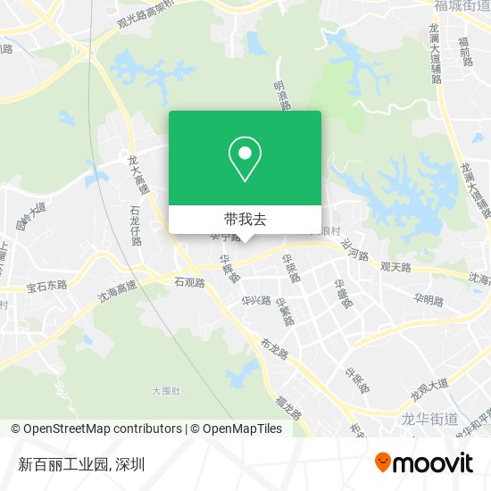 新百丽工业园地图