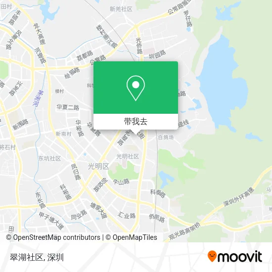 翠湖社区地图
