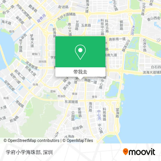 学府小学海珠部地图