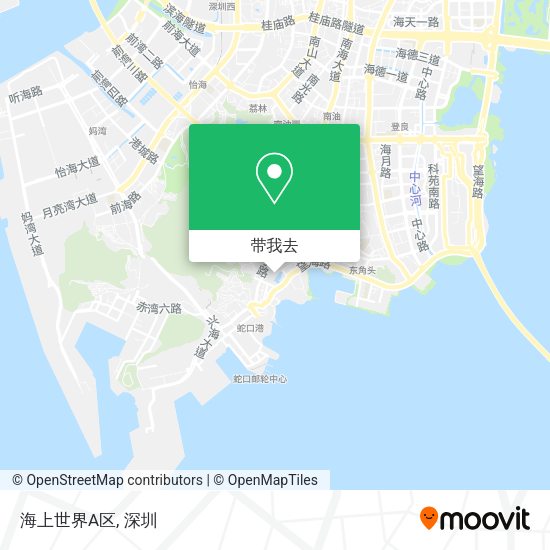 海上世界A区地图