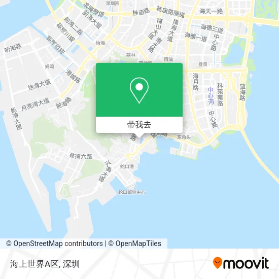 海上世界A区地图