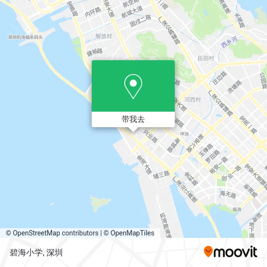 碧海小学地图