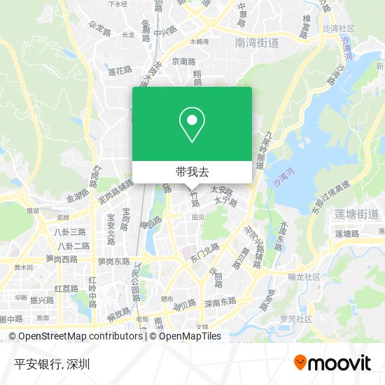 平安银行地图