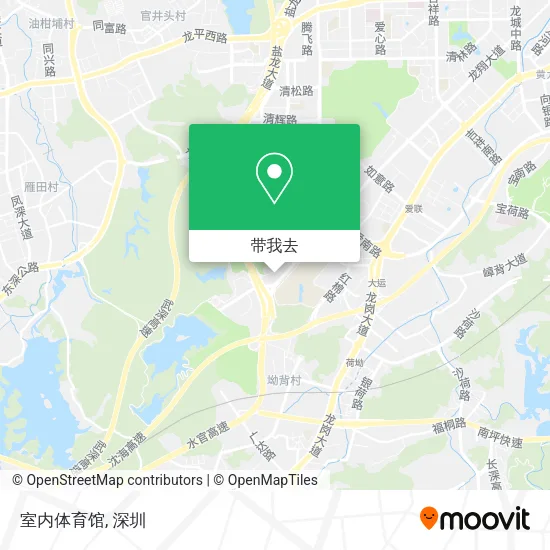 室内体育馆地图