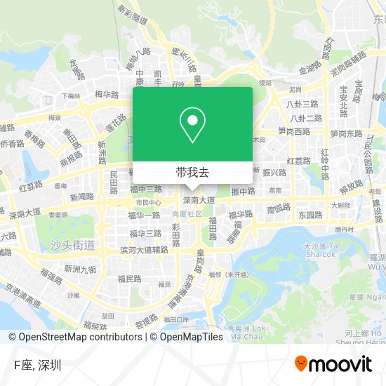 F座地图