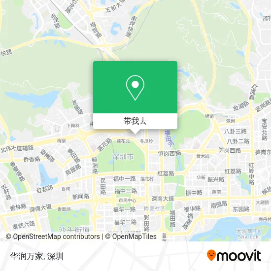 华润万家地图