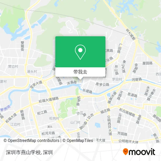 深圳市燕山学校地图