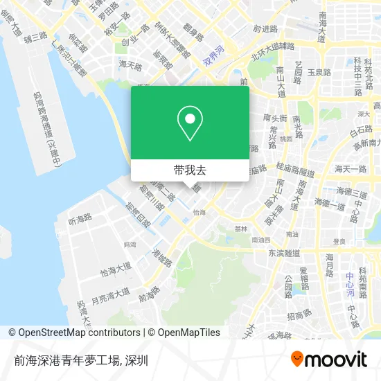 前海深港青年夢工場地图