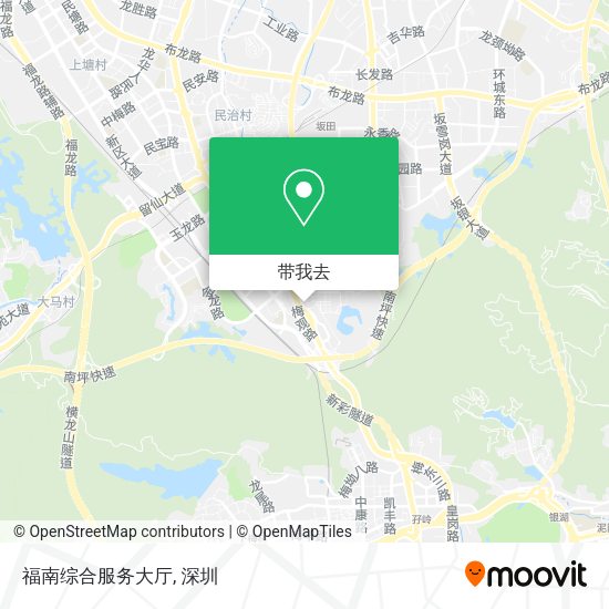 福南综合服务大厅地图