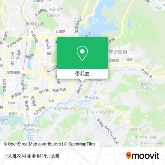 深圳农村商业银行地图