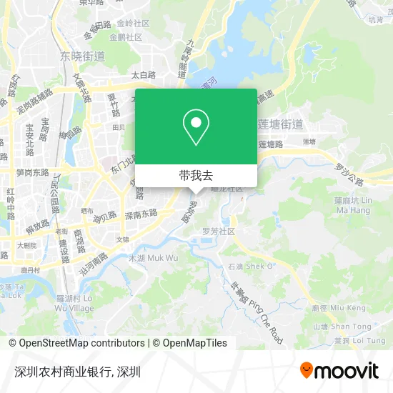 深圳农村商业银行地图