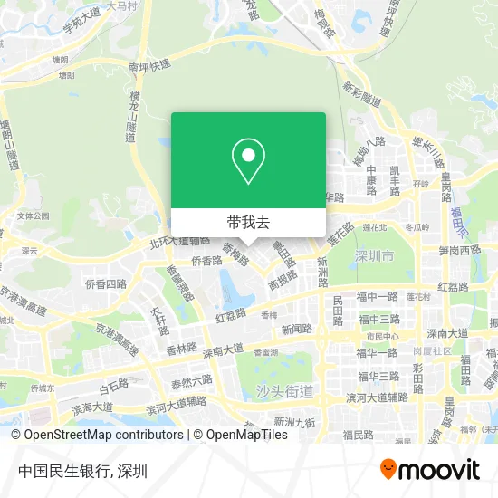 中国民生银行地图