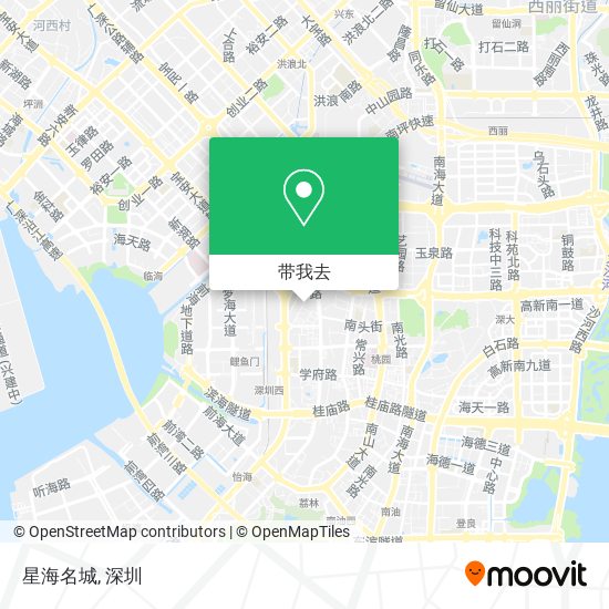 星海名城地图