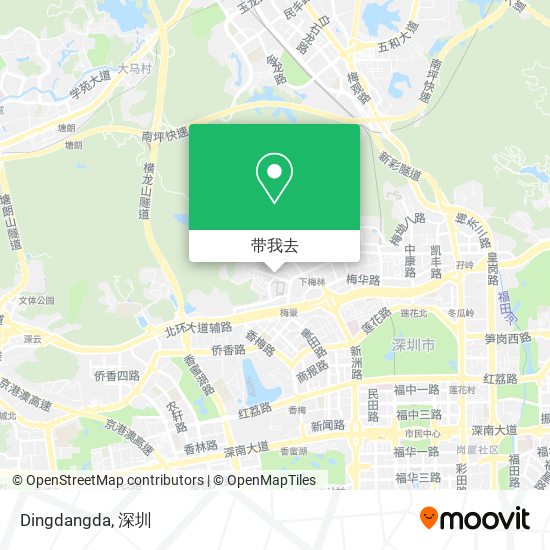 Dingdangda地图