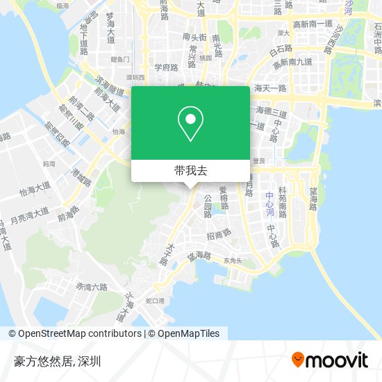 豪方悠然居地图