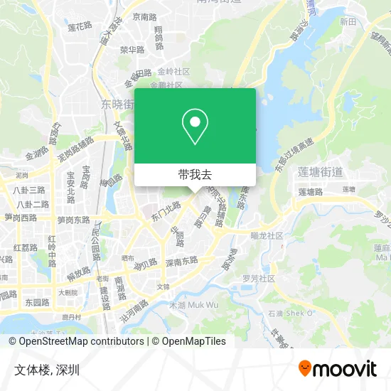 文体楼地图