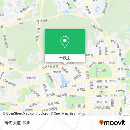 青海大厦地图