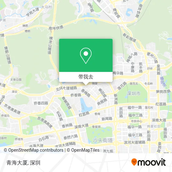 青海大厦地图