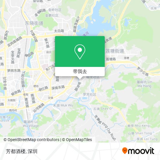芳都酒楼地图