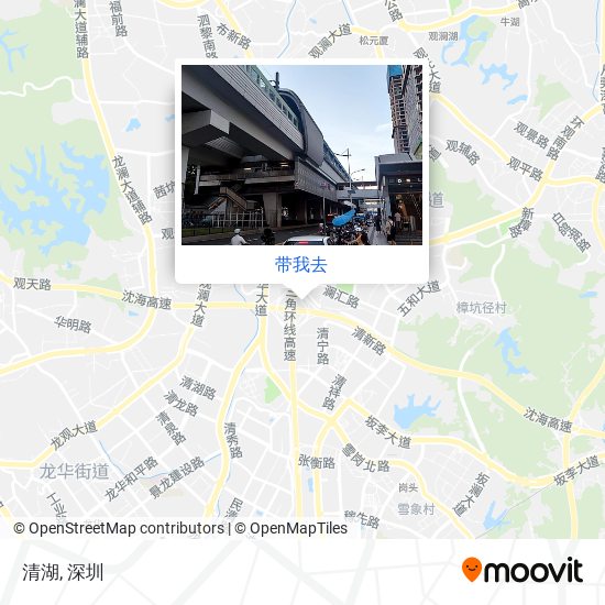 清湖地图