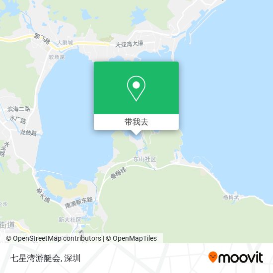 七星湾游艇会地图
