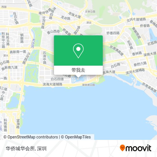 华侨城华会所地图