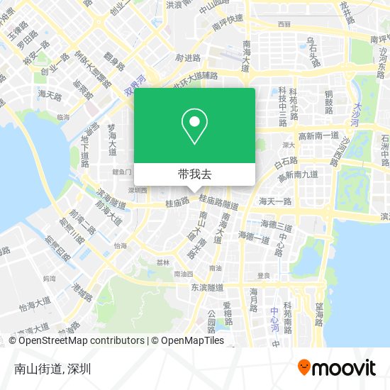 南山街道地图