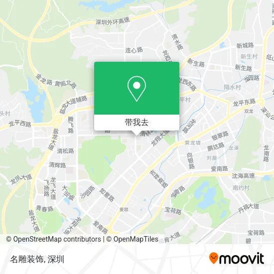 名雕装饰地图