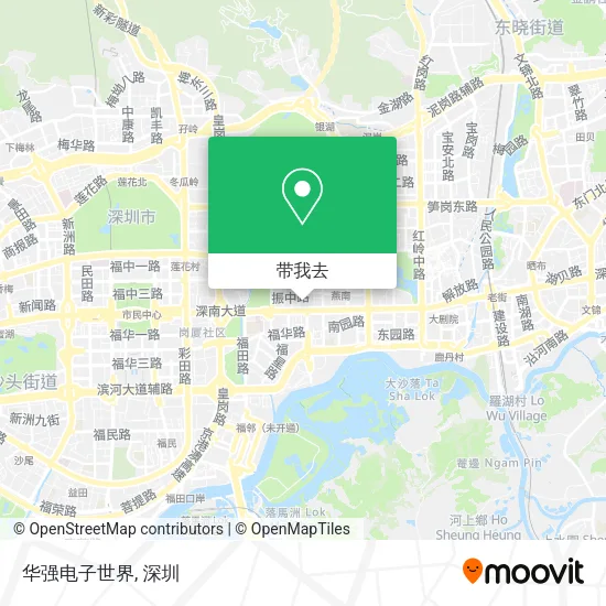 华强电子世界地图