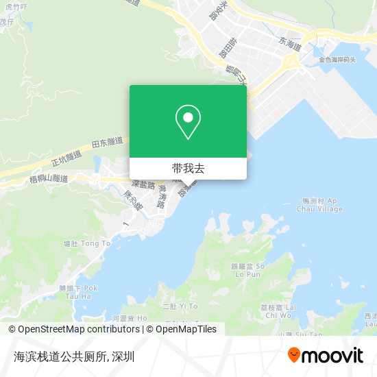 海滨栈道公共厕所地图
