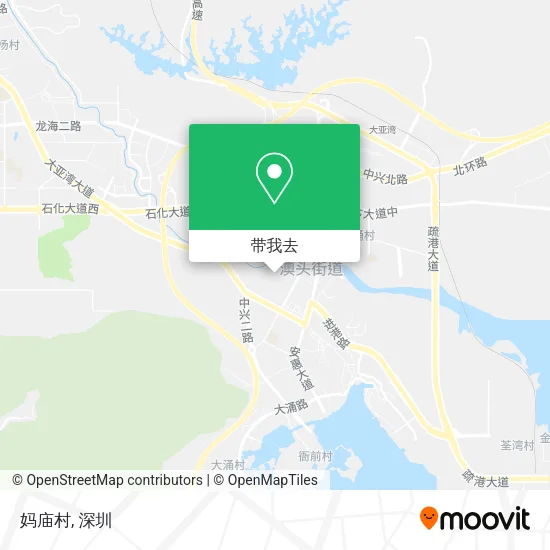 妈庙村地图