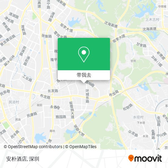 安朴酒店地图