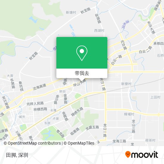 田脚地图