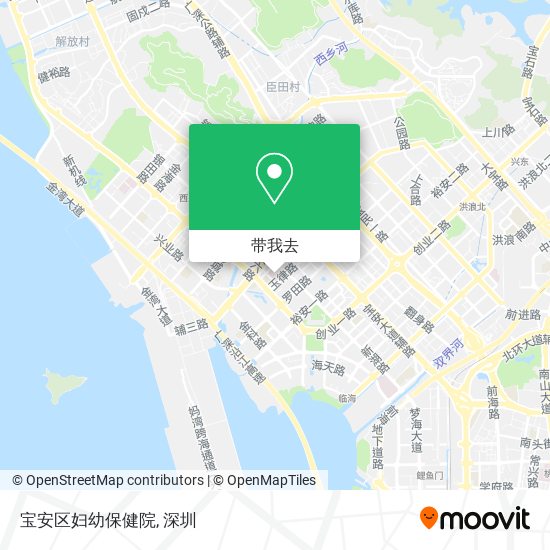 宝安区妇幼保健院地图