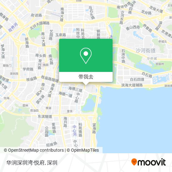 华润深圳湾·悦府地图