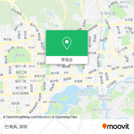 巴蜀风地图