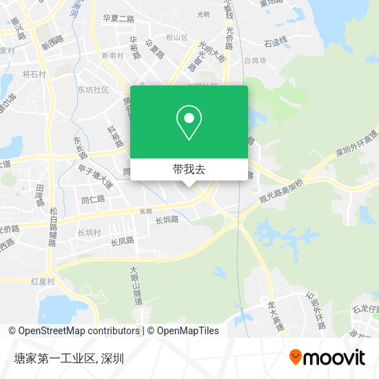 塘家第一工业区地图