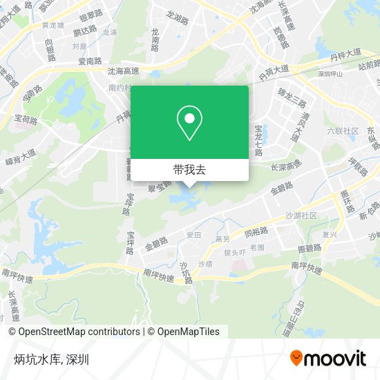 炳坑水库地图
