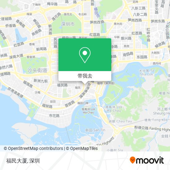 福民大厦地图