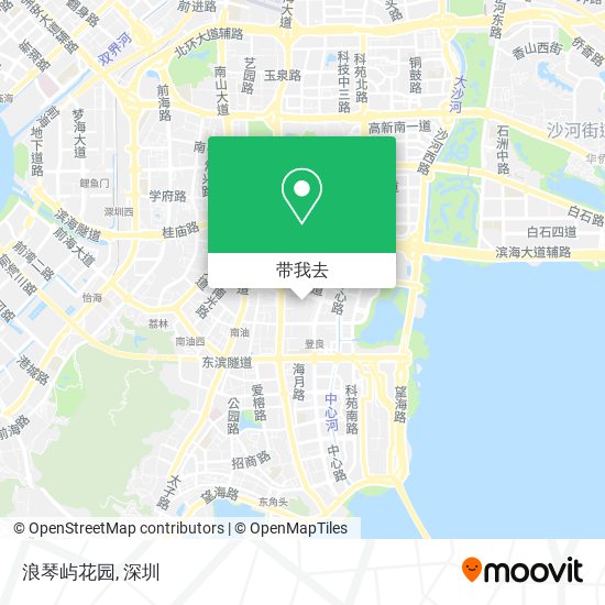 浪琴屿花园地图