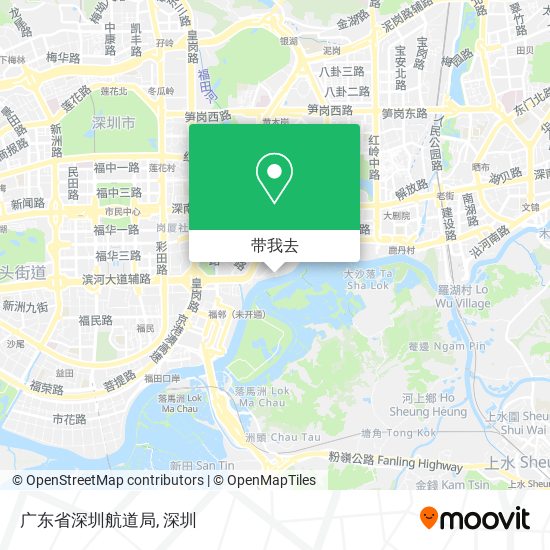 广东省深圳航道局地图