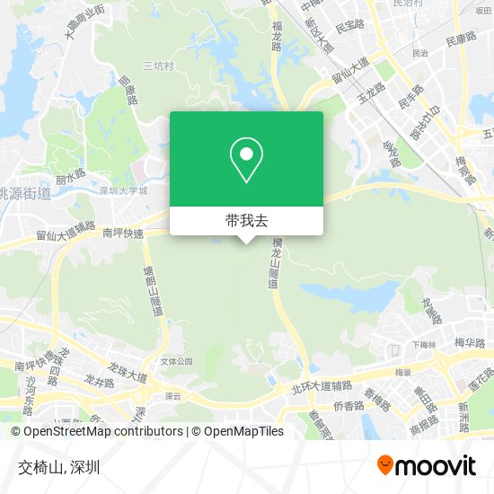交椅山地图