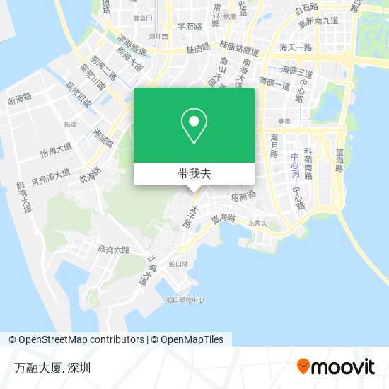 万融大厦地图