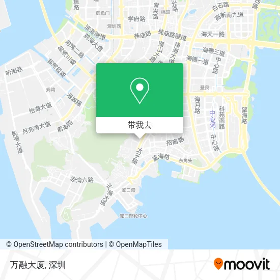 万融大厦地图