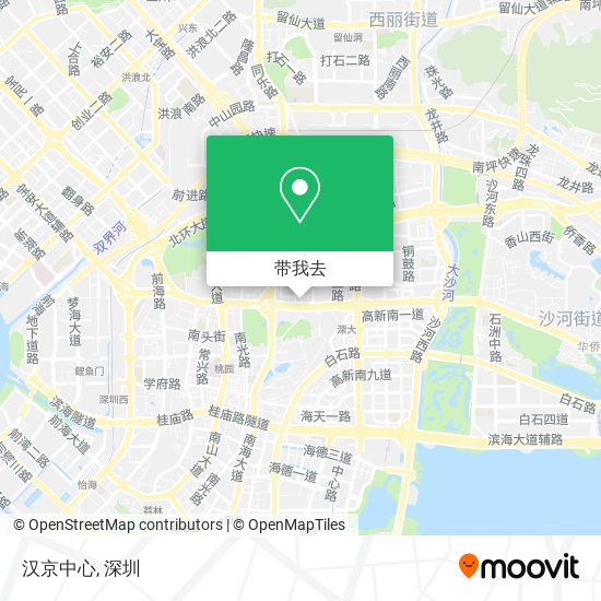 汉京中心地图