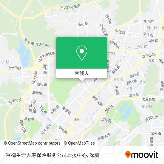 富德生命人寿保险服务公司后援中心地图