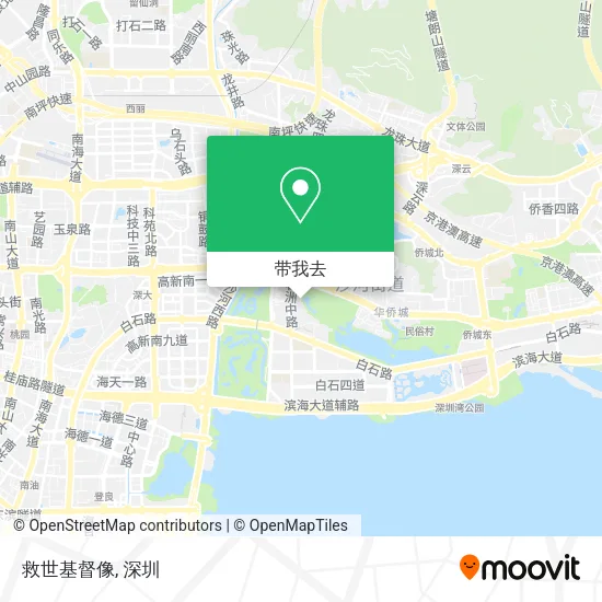 救世基督像地图
