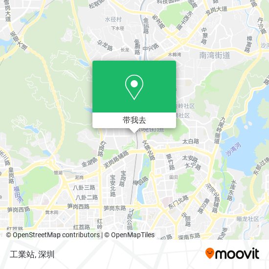 工業站地图
