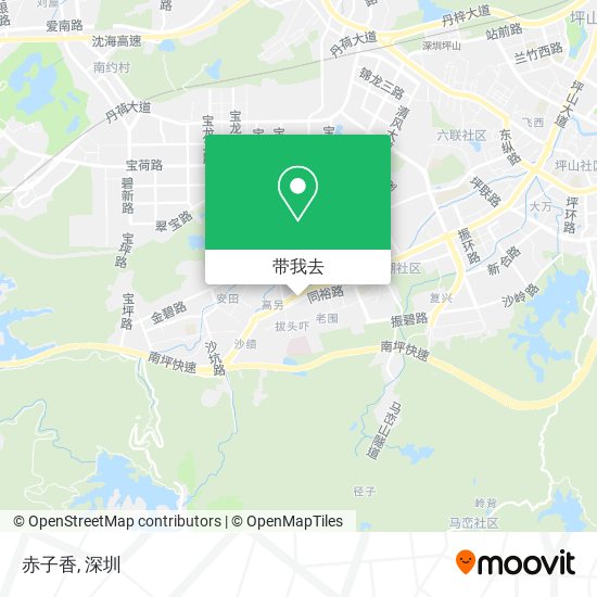 赤子香地图