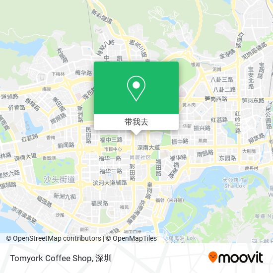 Tomyork Coffee Shop地图